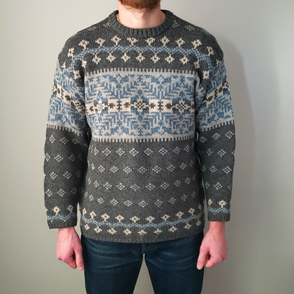 Vintage Abercrombie Fitch Wool Knit Sweater